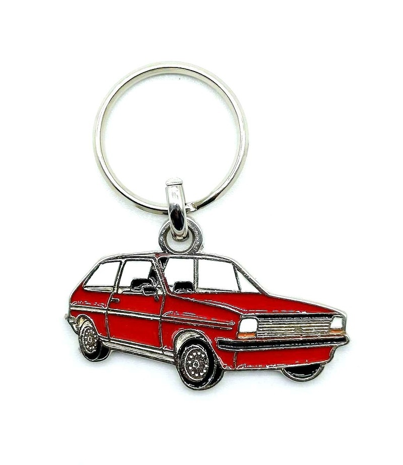 Llavero Esmaltado Ford Fiesta serie 1 (1976-83) 