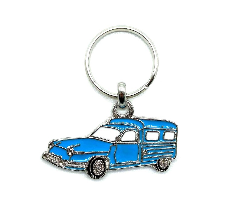 Llavero Esmaltado Panhard F65 furgoneta (1965) 
