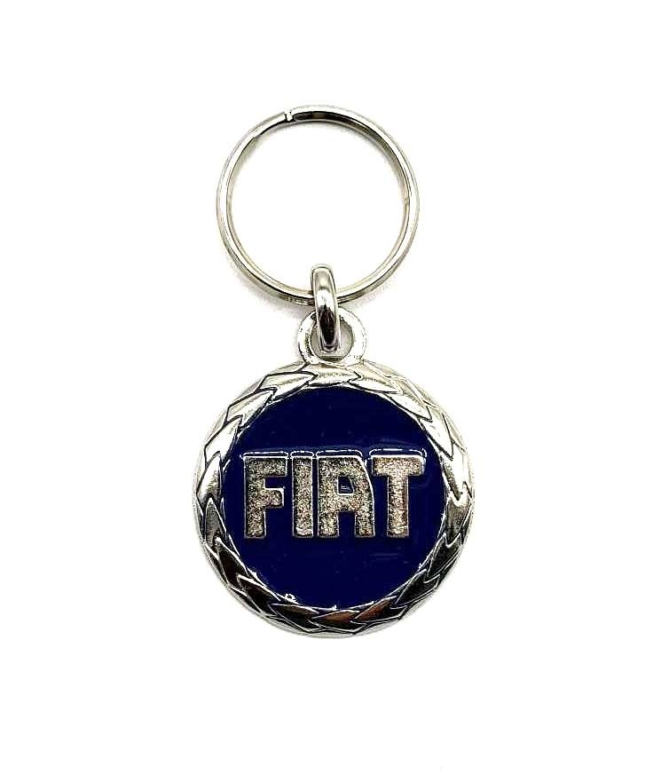Llavero Esmaltado Redondo Laureado Fiat 