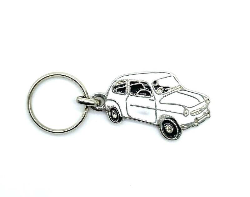 Llavero Esmaltado Seat 600 E (1969-73) 
