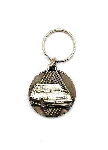Llavero Metal Fundido Logotipo Redondo Renault Super 5 (1984-96) 