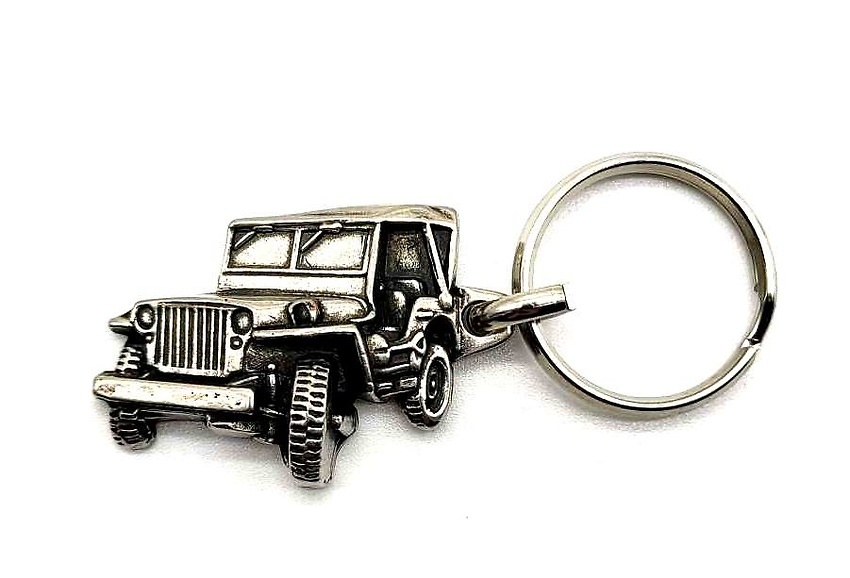 Llavero metal fundido Jeep Willys (1941-45) 