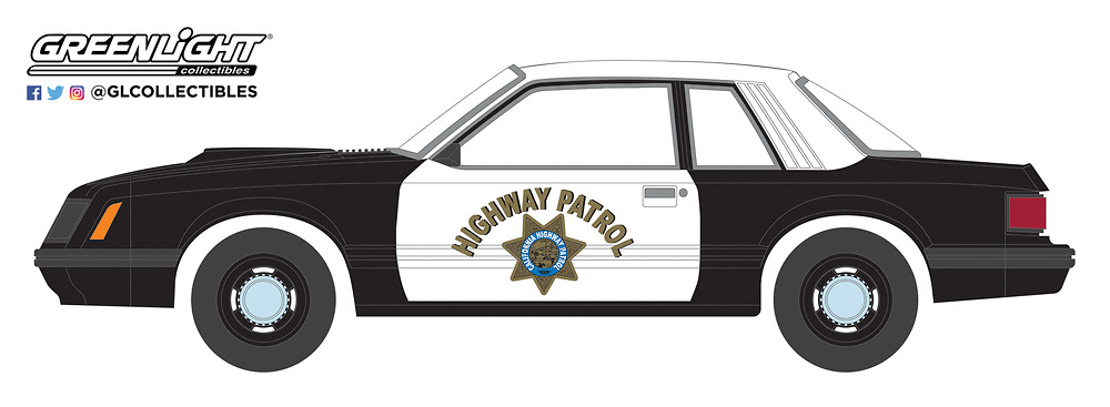 Lote 6 coches de policia Hot Pursuit serie 36 Greenlight 42930 1/64 