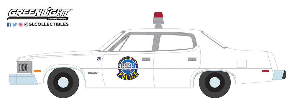 Lote 6 coches de policia Hot Pursuit serie 36 Greenlight 42930 1/64 