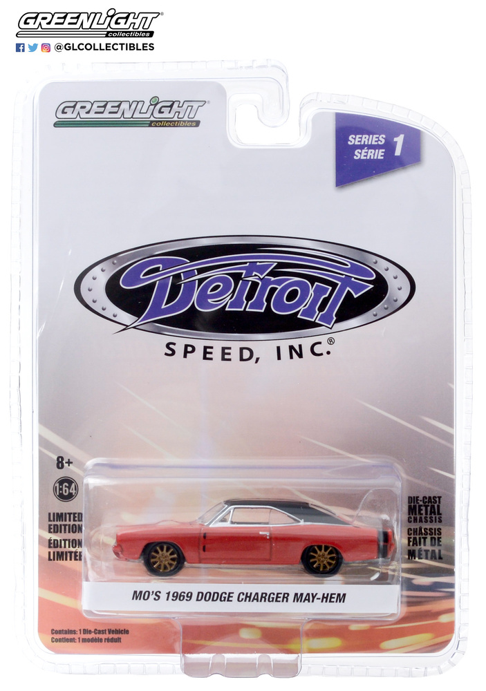 Lote Detroit Speed Inc Greenlight 39040 1/64 