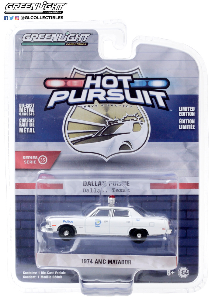Lote Hot Pursuit Series 35 Greenlight 42920 1/64 