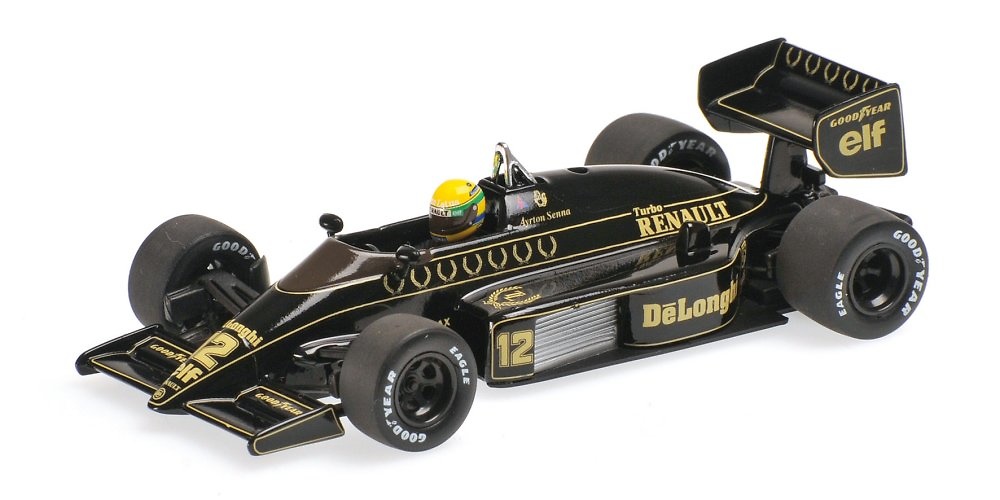 Lotus 98T nº 12 Ayrton Senna (1986) Minichamps 540864312 1:43 