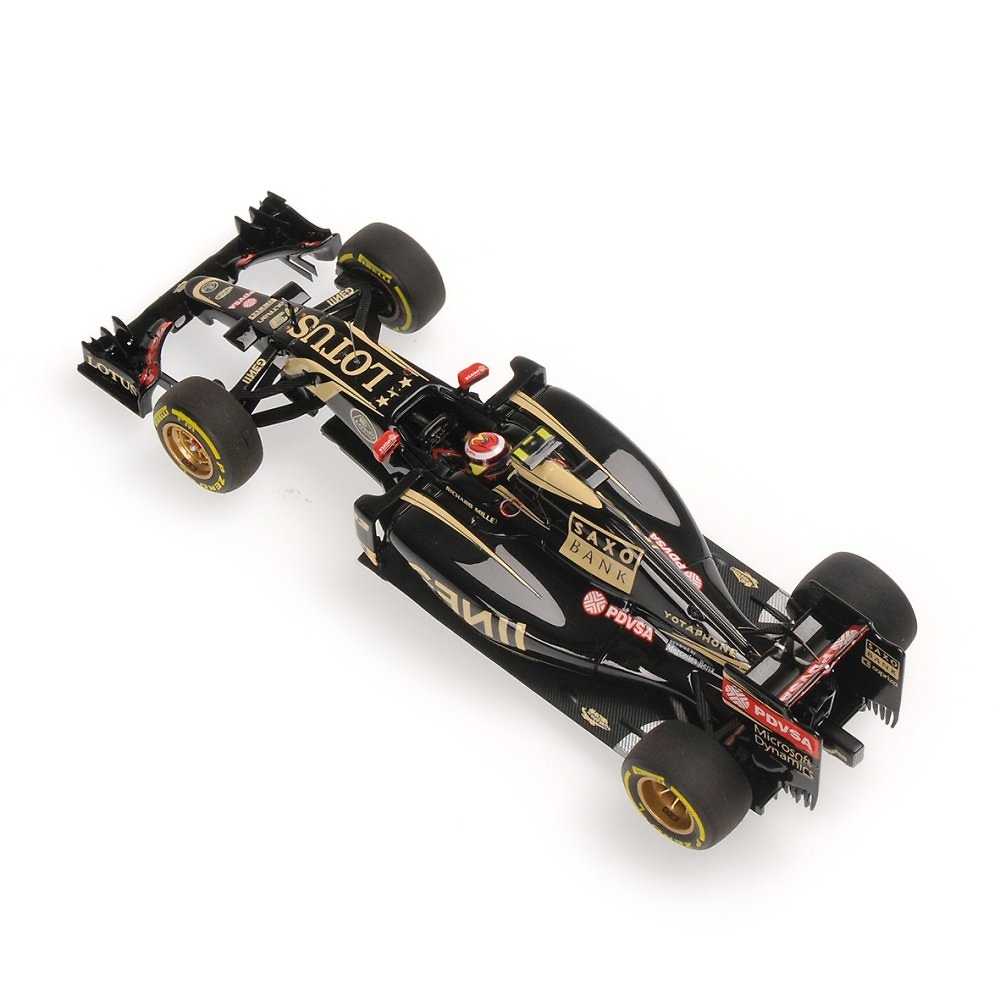 Lotus E23 nº 13 Pastor Maldonado (2015) Minichamps 417150013 1:43 