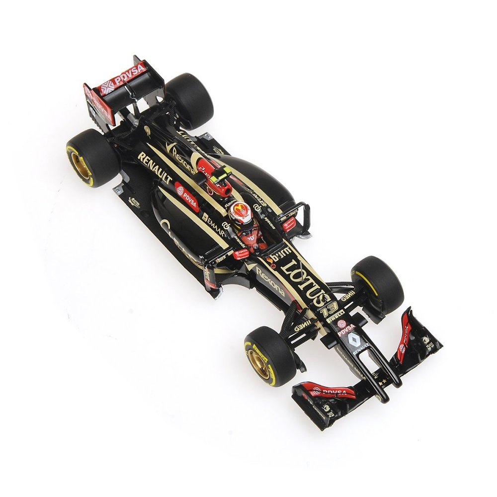 Lotus F1 E22 nº 13 Pastor Maldonado (2014) Minichamps 417140013 1:43 