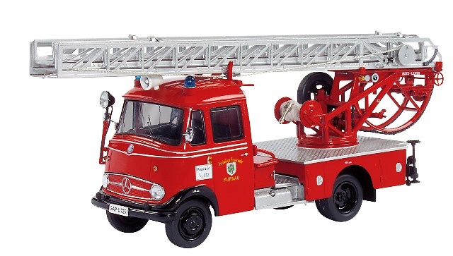 MB L319 Bomberos autoescala Schuco 1/43 