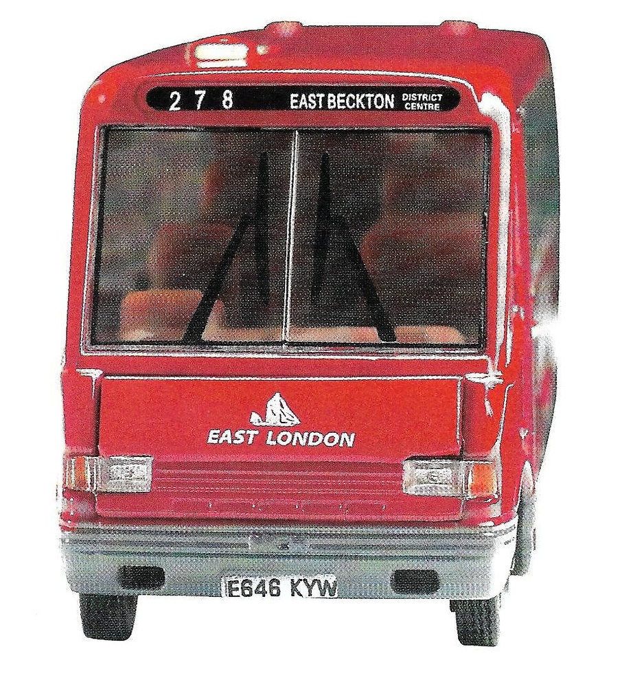 MCW Metrorider East London Buses (1988) PC 1/76 