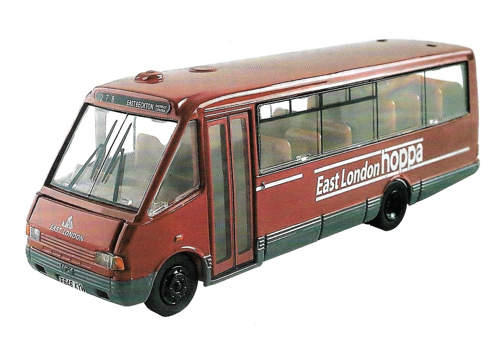 MCW Metrorider East London Buses (1988) PC 1/76 