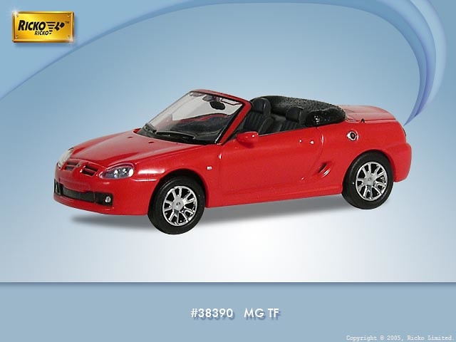 MG TF Cabrio abierto(2002) Ricko 9838890 1/87 