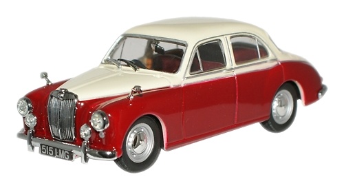 MG ZA Magnette (1953) Oxford 1/43 Beige - Rojo 