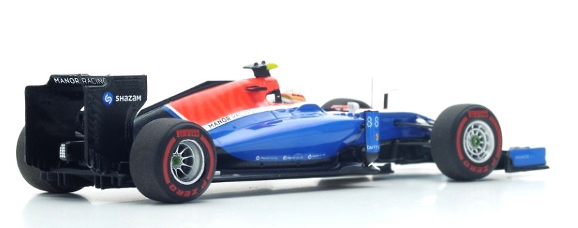 Manor MRT05 nº 88 Rio Haryanto Spark (2016) S5014 1:43 