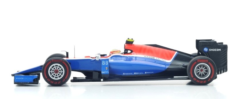 Manor MRT05 nº 88 Rio Haryanto Spark (2016) S5014 1:43 