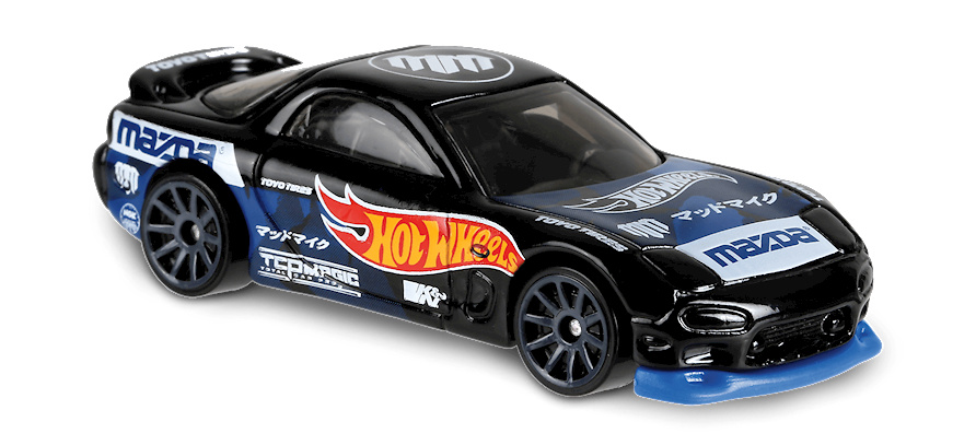 Mazda RX7 -Speed Graphics- (1995) Hot Wheels FYD04 1/64 