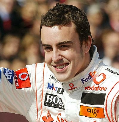 Fernando Alonso 2007 McLaren MP4/22 nº 1 Fernando Alonso (2007) Hot Wheels 1:18