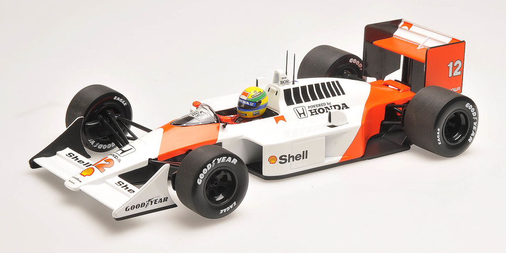 McLaren MP4/4 nº 12 Ayrton Senna (1988) Minichamps 540881812 1/18 