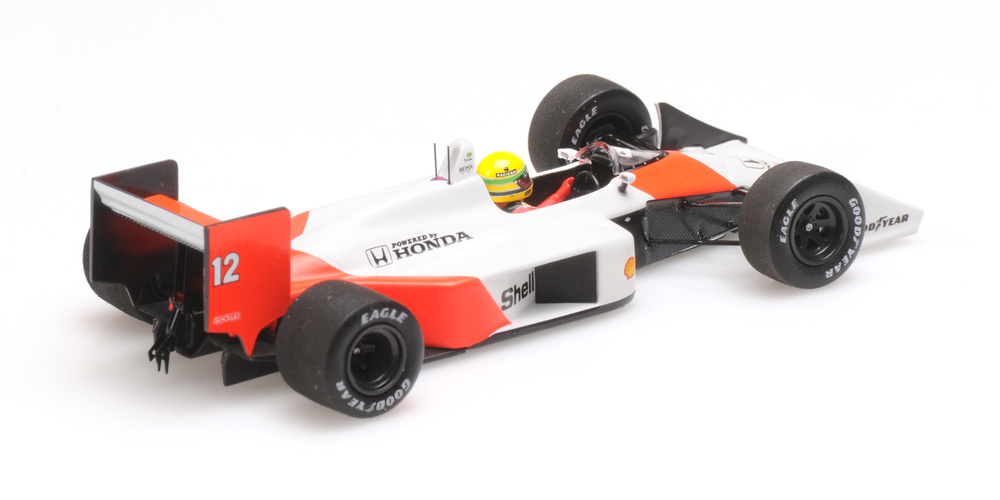 Mclaren MP4/4 GP. Hungría nº 12 Ayrton Senna (1988) Minichamps 547884312 1/43 
