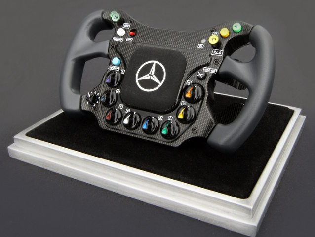 Mclaren Mercedes MP4/22 Volante del monoplaza (2007) Amalgam M5150 1/4 