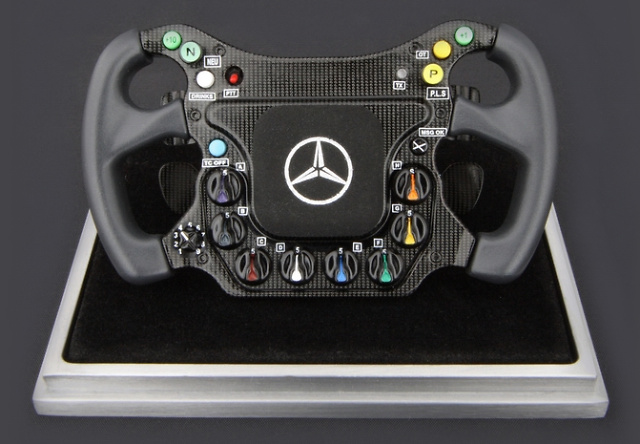 Mclaren Mercedes MP4/22 Volante del monoplaza (2007) Amalgam M5150 1/4 