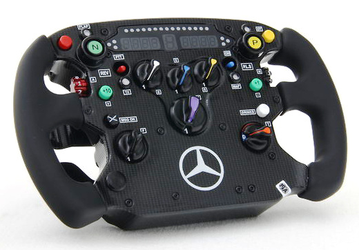 Mclaren Mercedes MP4/24 Volante del monoplaza (2009) Amalgam M5272 1/4 Mclaren Mercedes MP4/24 Volante del monoplaza (2009) Amalgam 1/4