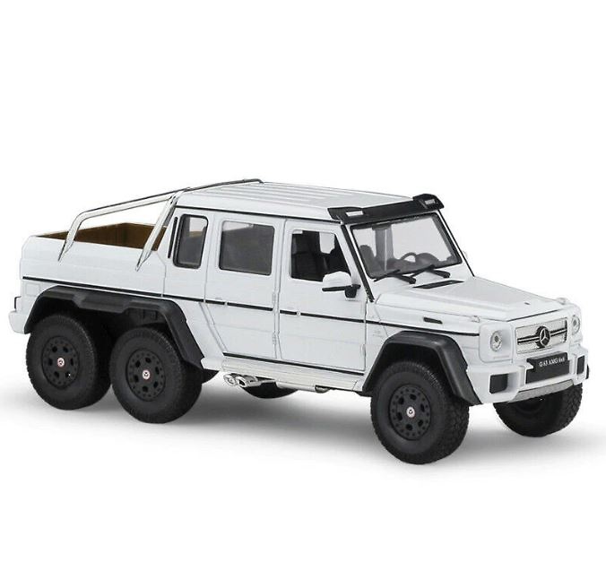 Mercedes AMG G63 6x6 (2013) Welly 1:24 Blanco 