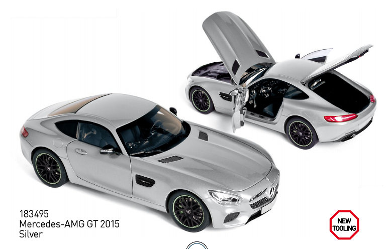 Mercedes AMG GT (2015) Norev 183495 1:18 