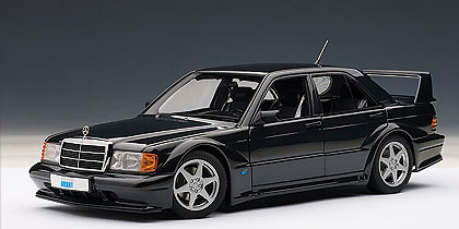 Autoart 76131 Mercedes Benz 190E 2.5-16V Evolution 2 -W201- (1990) Autoart 1:18 color negro metalizado