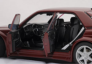Mercedes Benz 190E 2.5-16V Evolution 2 -W201- (1990) Autoart 76132 1:18 Mercedes Benz 190E 2.5-16V Evolution 2 -W201- (1990) Autoart 1:18 color rojo metalizado