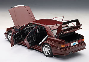Mercedes Benz 190E 2.5-16V Evolution 2 -W201- (1990) Autoart 76132 1:18 Mercedes Benz 190E 2.5-16V Evolution 2 -W201- (1990) Autoart 1:18 color rojo metalizado