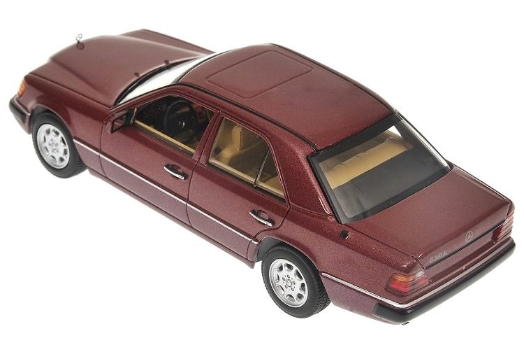 Minichamps 400037001 Mercedes Benz 230E (1991) -W124- Minichamps 1:43 color rojo metalizado