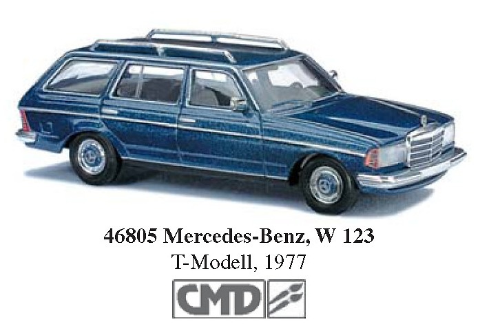 Busch 46185 Mercedes Benz 300TD Break -W123- (1977) Busch 1/87