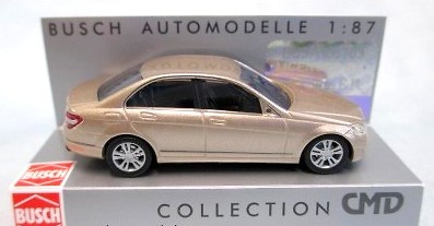Mercedes Benz Clase C -W204- (2007) Avantgarde Busch 1/87 Arena Metalizado 