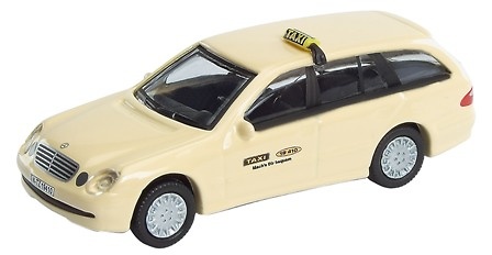 Mercedes Benz Clase E -W210- Familiar Taxi Schuco 1/87 