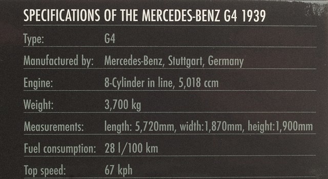 Mercedes Benz G4 