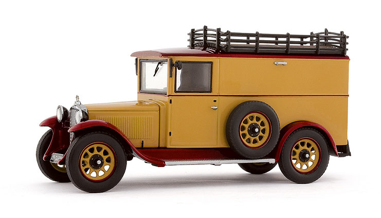 Mercedes Benz L1000 Express (1929) PCXXs 11150 1/43 Marrón - Beige 