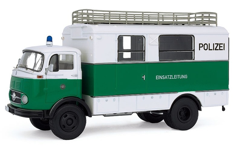 Mercedes Benz LP911 Policia Centro de mando Premium Classixxs 1/43 