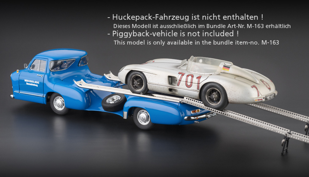 Mercedes Benz Racing Car Transporter (1955) CMC M143 1/18 