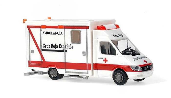 Mercedes Benz Sprinter Cruz Roja Española Rietze 1/87 