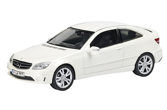 Mercedes Clase C -W203- CLC (2008) Schuco 1/43 Blanco 