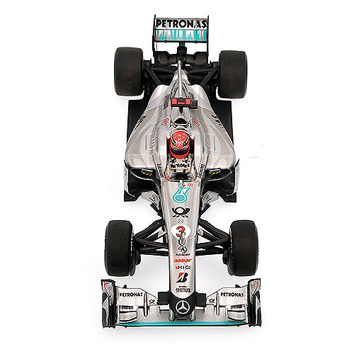 Mercedes MGP W01 #3 M. Schumacher (2010) Minichamps 410100003 1/43 
