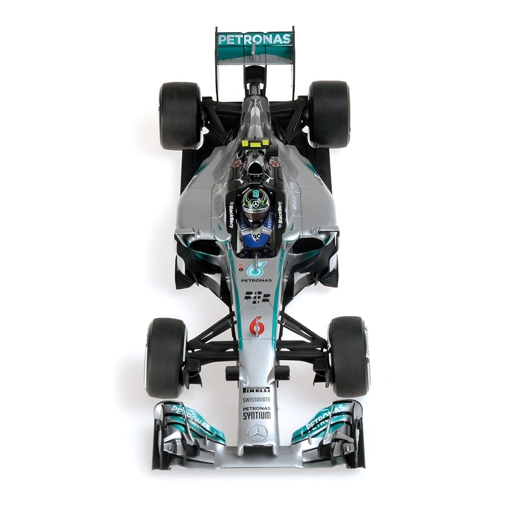 Mercedes W05 nº 6 Nico Rosberg (2014) Minichamps 110140006 1:18 