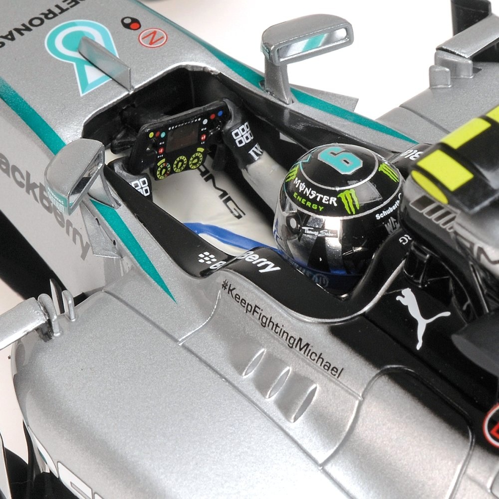 Mercedes W05 nº 6 Nico Rosberg (2014) Minichamps 110140006 1:18 