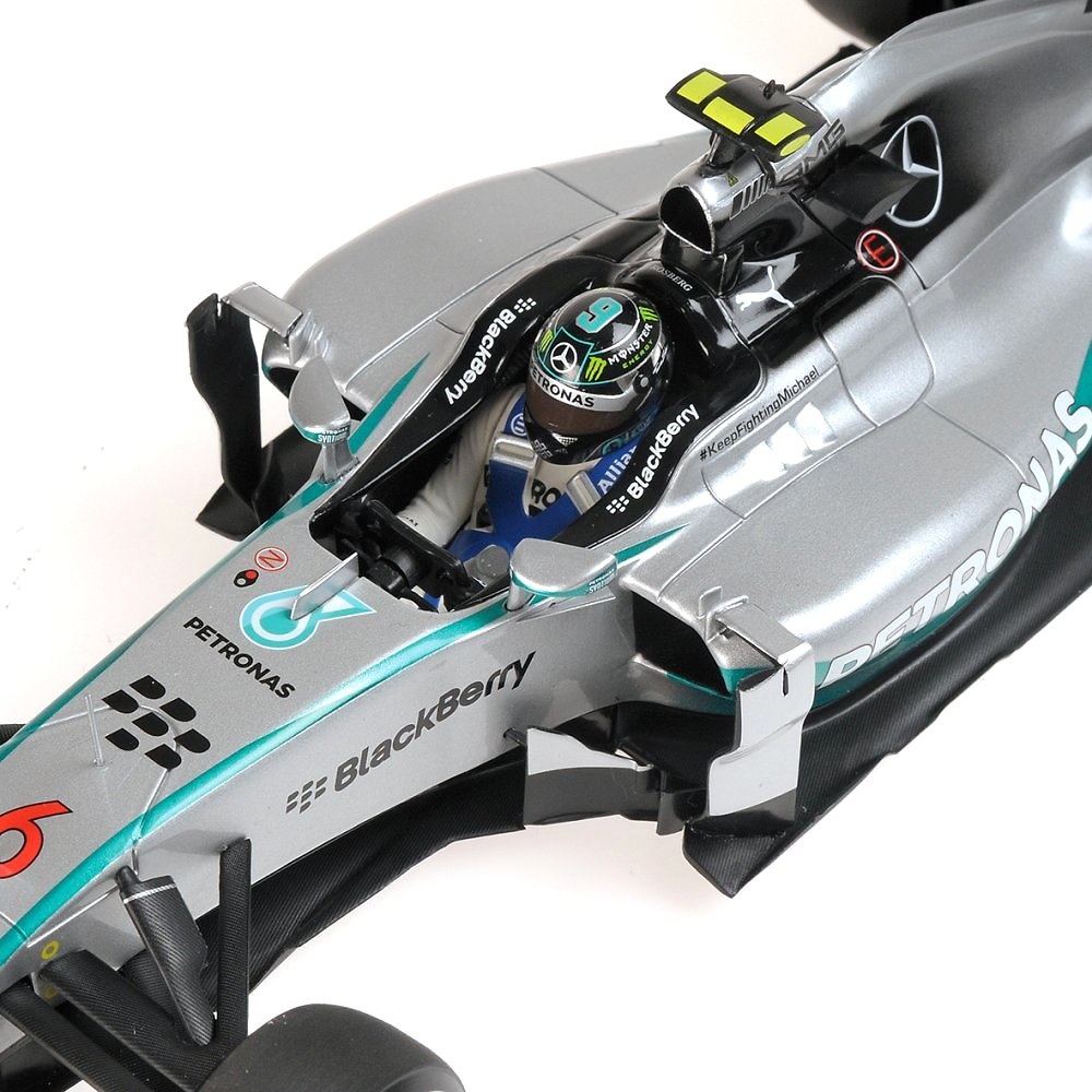 Mercedes W05 nº 6 Nico Rosberg (2014) Minichamps 110140006 1:18 