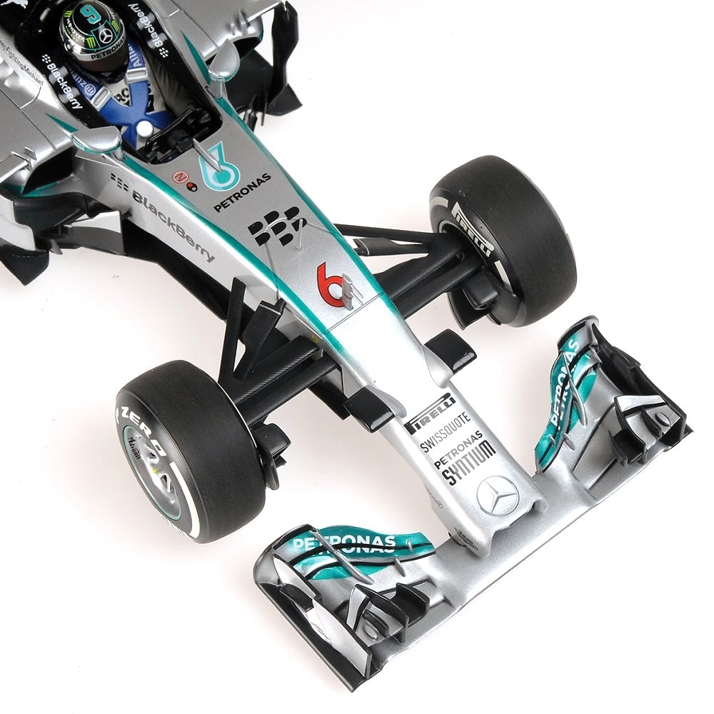 Mercedes W05 nº 6 Nico Rosberg (2014) Minichamps 110140006 1:18 