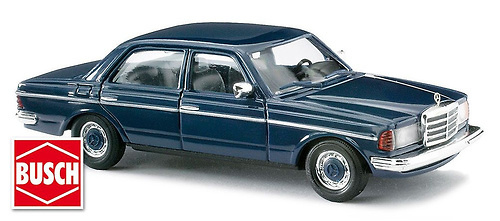 Mercedes W123 Limousine (1980) Busch 1/87 Azul 