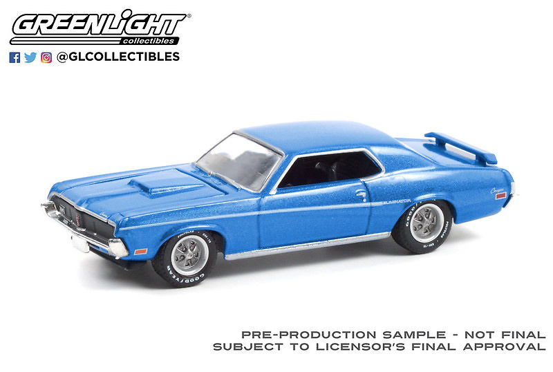 Mercury Cougar Eliminator (1969) Greenlight 1/64 