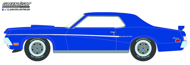 Mercury Cougar Eliminator (1969) Greenlight 1/64 